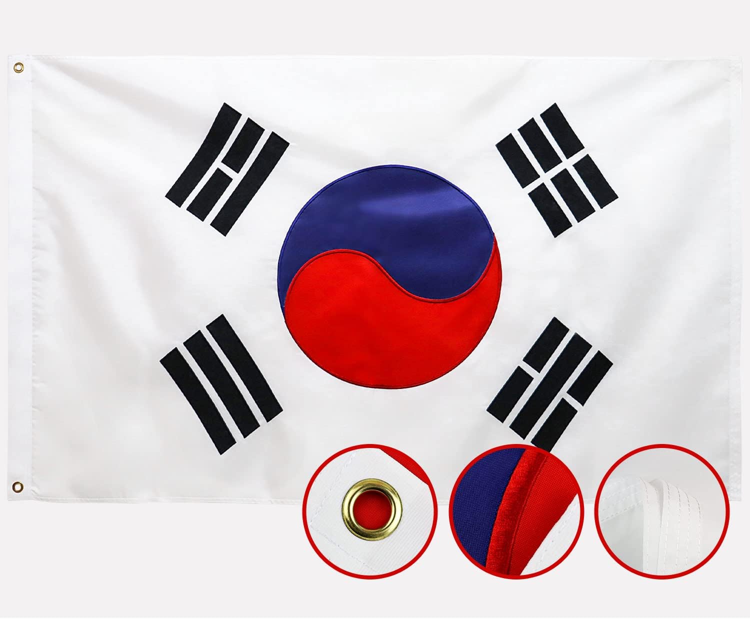 寒亭韩国国旗 3x5ft